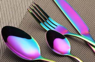 Electroplated Rainbow Stainless Steel Flatware