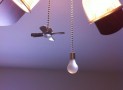 Light and Fan Shaped Pull Chains